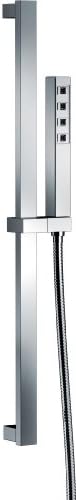 Delta Faucet H2Okinetic Handheld Shower Head with Slide Bar and Hose
