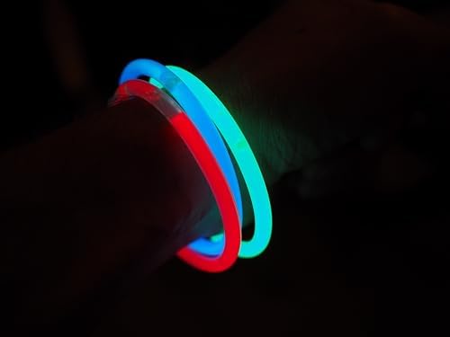 Glow Sticks 207Pcs Party Pack 8 Light-Up Accessories