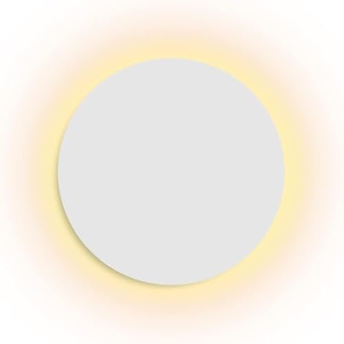Modern Round LED Wall Lamp for Living Room and Bedside Lighting