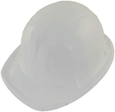 Windy City Novelties White Plastic Construction Hard Hats 12 Pack