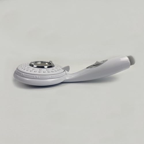 Handheld Shower Head with OnOff Switch and 60 Hose - White