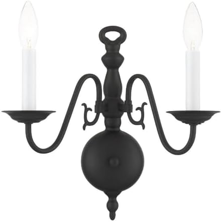 Bailey Street Home 2 Light Traditional Steel Candle Wall Sconce