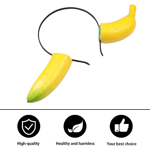 Banana Headband Costume Accessory for Halloween and Parties