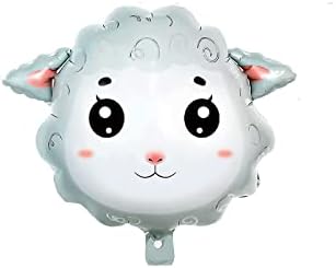 4PCS Sheep Balloon Animal Themed Party Decorations