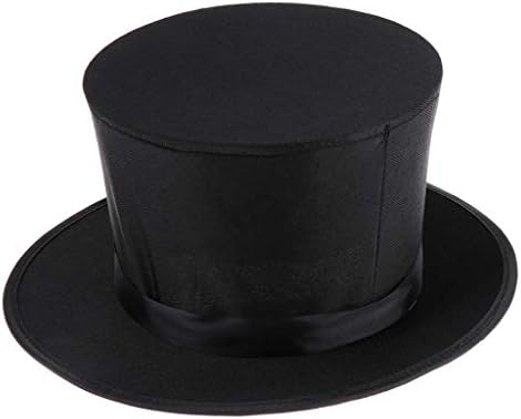 Black Top Hat Magician Collapsible for All Ages