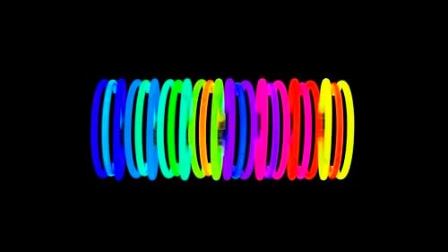 Glow Sticks 207Pcs Party Pack 8 Light-Up Accessories