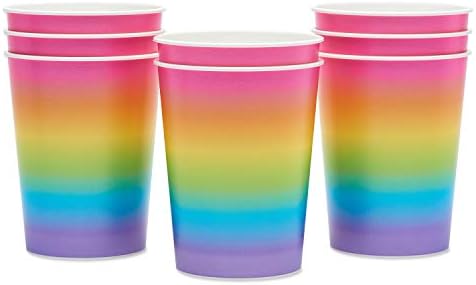 American Greetings Rainbow Party Cups 8 Count