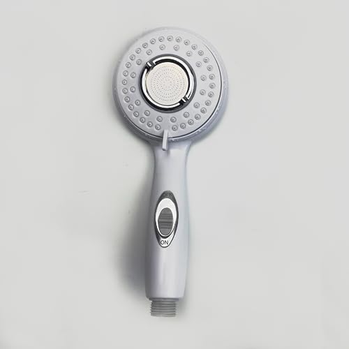 Handheld Shower Head with OnOff Switch and 60 Hose - White