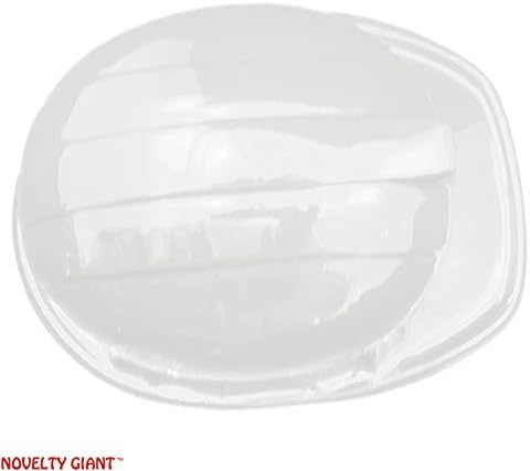 White Plastic Construction Hard Hats Set of 12