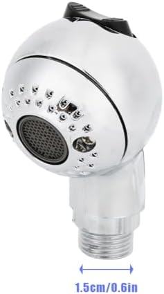 Shampoo Bowl Sprayer Head with Side Control Button