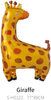 Safari Balloons Set with Animals for Birthday Party Decor
