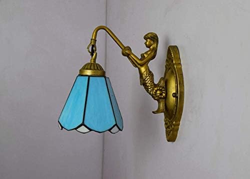 American Tiffany Stained Glass Wall Lamp Sconce Decor