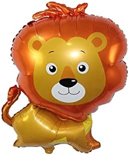 CHIL 4PCS 33 Inch Lion Foil Balloons