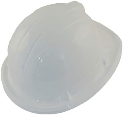 Windy City Novelties White Plastic Construction Hard Hats 12 Pack