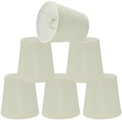 Aspen Creative 32717-6 Small Empire Chandelier Lamp Shades 6 Pack