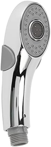 Handheld Shower Head with Massage Nozzle and Ergonomic Handle