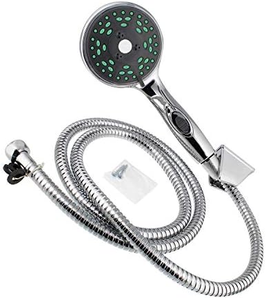 Empire Faucets 5-Function Handheld Shower Head with Hose and Mount Chrome