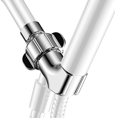 MakeFit Adjustable Shower Head Holder with Chrome Finish