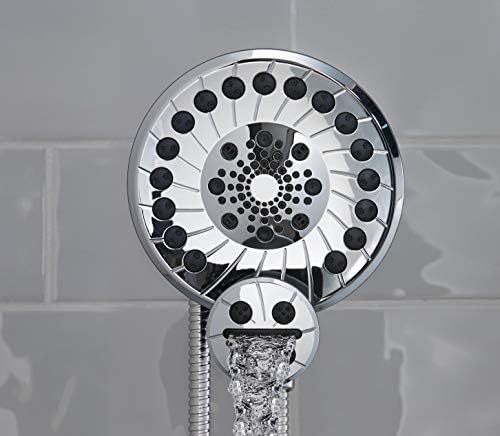 Peerless Sidekick Touch-Clean Shower Head with Handheld Wand and Hose