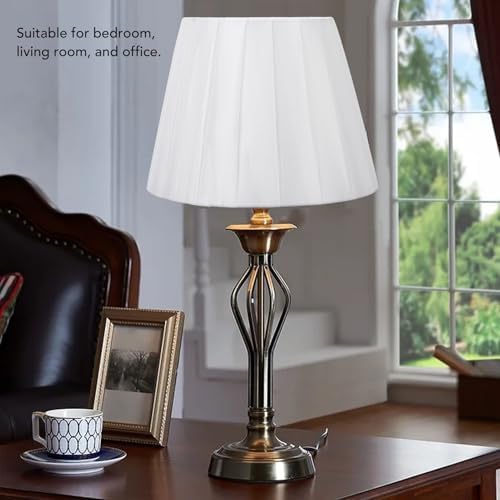 Asixxsix 3Pcs Fabric Lampshade Set for Table and Wall Lamps