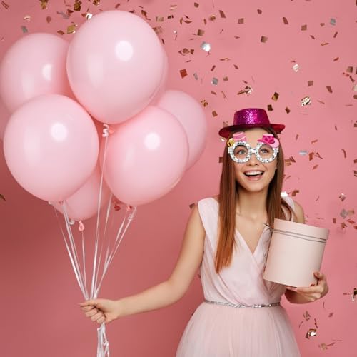 32 Pcs Pink Cowgirl Paper Glasses Party Favors