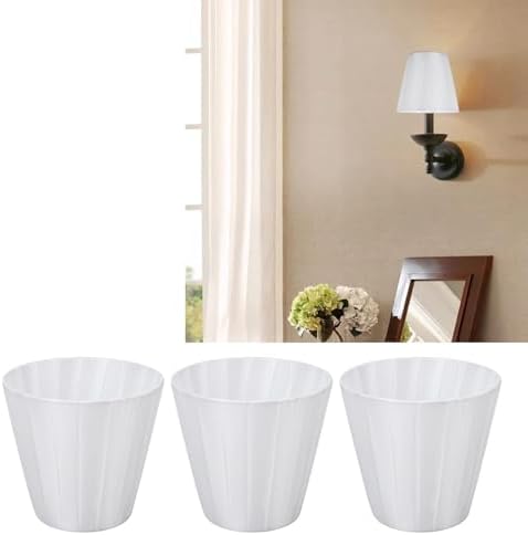 Asixxsix 3Pcs Fabric Lampshade Set for Table and Wall Lamps