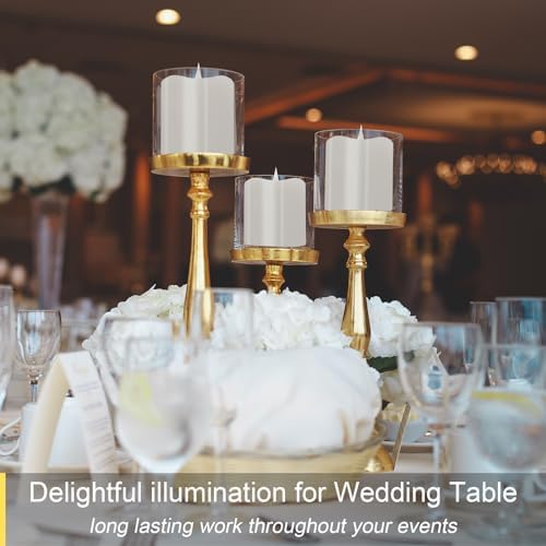 TECHLONG Flameless Candles with Remote Timer