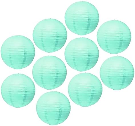 Aqua Paper Lanterns for Wedding Party Decorations