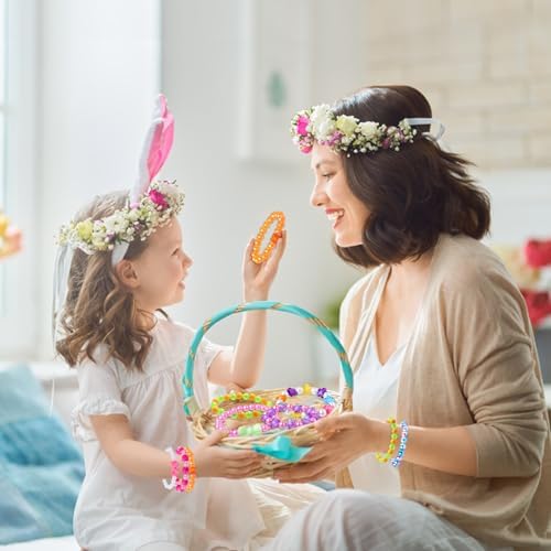 SpringFlower 24 Pcs Kids Bracelets for Girls