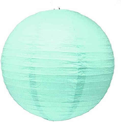 Aqua Paper Lanterns for Wedding Party Decorations