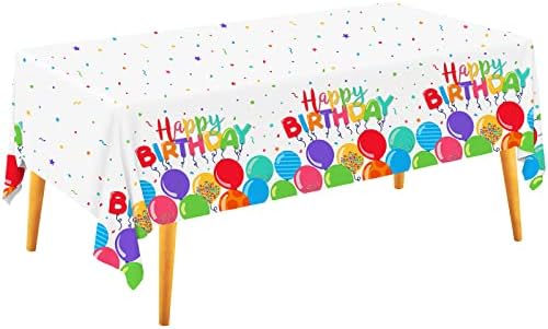 Gatherfun Birthday Disposable Tablecloth 54x108 3 PCS