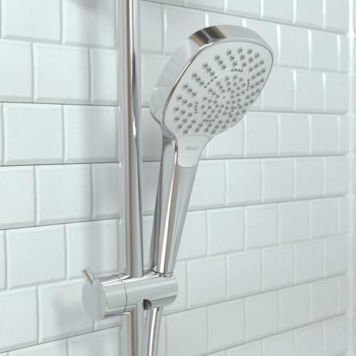 Hansgrohe Croma Select E Handheld Shower Head 4 Inch White Chrome