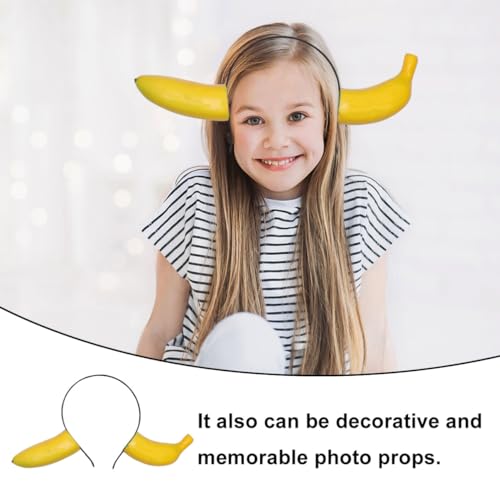 Banana Headband Costume Accessory for Halloween and Parties