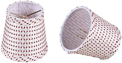 Aspen Creative 51015-2 Empire Clip-On Lamp Shade Set of 2