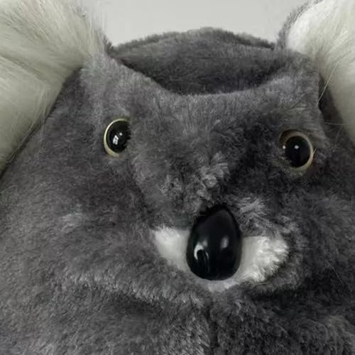 Plush Animal Hat with Ear Flaps for Kids Teens Adults Halloween Party