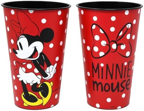 Disney Mickey and Minnie Reusable Tumbler Cup Pack 6 Piece