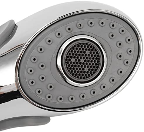Handheld Shower Head with Massage Nozzle and Ergonomic Handle