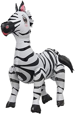 4D Walking Balloons Zebra Giraffe Birthday Party Decorations