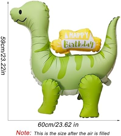4D Matte Dinosaur Balloons Birthday Party Decor