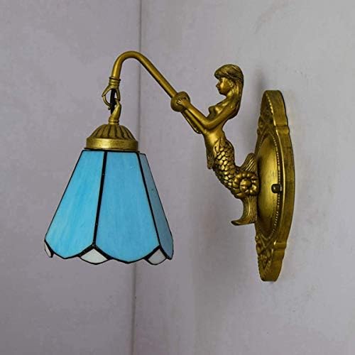 American Tiffany Stained Glass Wall Lamp Sconce Decor