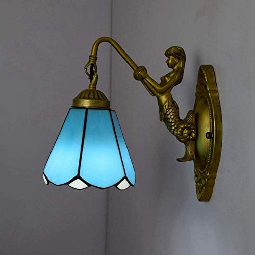 American Tiffany Stained Glass Wall Lamp Sconce Decor