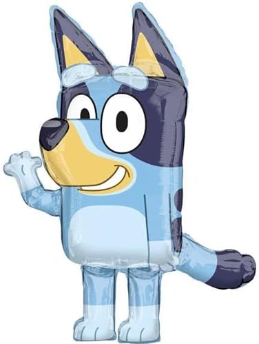 Bluey And Bingo 3rd Birthday Foil Balloon Bouquet