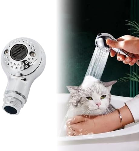 Shampoo Bowl Sprayer Head with Side Control Button