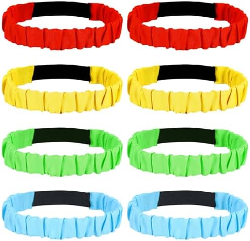 Augshy 8Pcs 3 Legged Race Bands for Relay Games