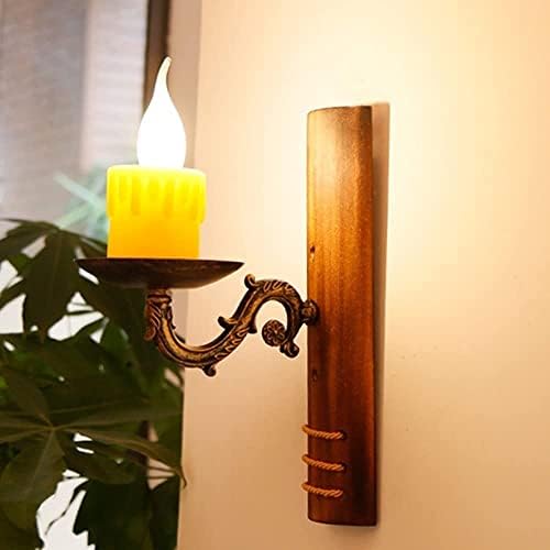 Antique Farmhouse Wall Light Sconce with Resin Shade