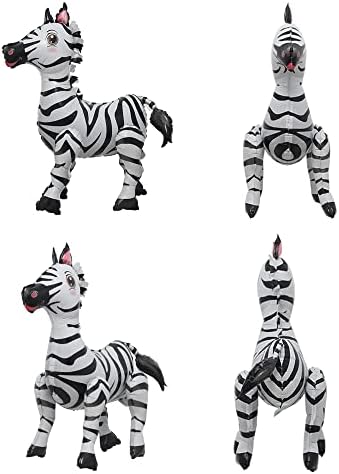 4D Walking Balloons Zebra Giraffe Birthday Party Decorations