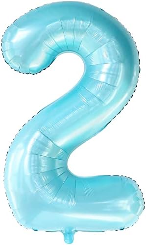 KatchOn Light Blue 2 Balloon - Pack of 3