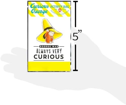 Curious George Mini Party Favors Set for Kids