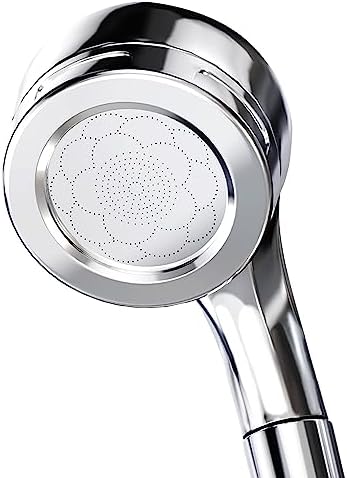 High Pressure Handheld Shower Head with 627 Holes 9 Inch