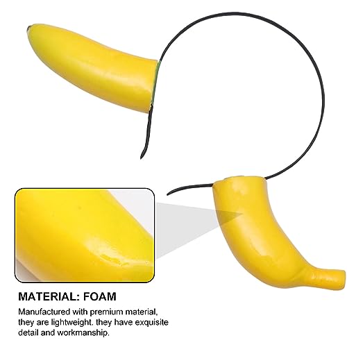 Banana Headband Costume Accessory for Halloween and Parties